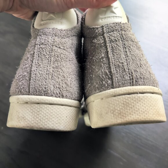 Converse Pro Leather 76 Vintage Suede High Top Sneaker 155336C Grey Size 11 - Picture 6 of 13